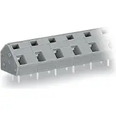 Wago 236-624 Leiterplattenklemme,2,5 mm2,Rastermaß 10/10,16 mm,grau 236624 - 5 Stück