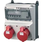 MENNEKES 920022 AMAXX Steckdosen-Kombination, IP44