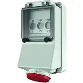 MENNEKES 5004 Wanddose, 16A5p6h400V, IP44
