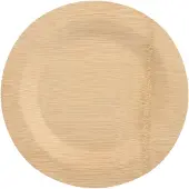 Papstar Bambus-Teller "pure", ungeteilt, 280 mm, 10er