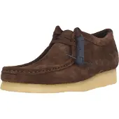 Clarks Originals Schnürschuhe Wallabee mit unnachahmlicher Kreppsohle 5230 Dark Brown Suede 44