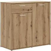 vidaXL Sideboard Altholz-Optik 80x36x75 cm Holzwerkstoff