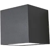 LUCANDE - Merjem Big Down Außen Wandleuchte IP54 Dak Grey