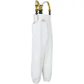 Elka Rainwear PRO PolyurethanArbeitsschutzlatzhose mit Kniepolstertasche Weiss 3XL