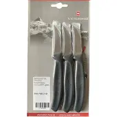 Victorinox Schälmesser Swiss Classic Schwarz (3-teilig)