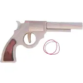 Holzspielerei Pistole - Jim 279850