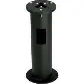 ALBERT LEUCHTEN Erdeinbausockel A-142606, 136, 140, 170, 175, 190 mm, aus Aluguss, schwarz