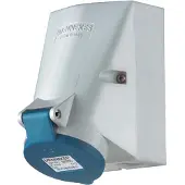 MENNEKES 1751 Wanddose TwinCONTACT 16A4p9h230V, IP44
