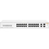HP Aruba Networking Aruba Instant On 1430 26G 2SFP, Unmanaged, L2, Gigabit Ethernet (10/100/1000), Vollduplex, Rack-Einbau, 1U