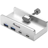 Equip 128967, USB 3.2 Gen 1 (3.1 Gen 1) Type-A, USB 3.2 Gen 1 (3.1 Gen 1) Type-A, USB 3.2 Gen 1 (3.1 Gen 1) Type-C, 5000 Mbit/s, Aluminium, Aluminium, USB