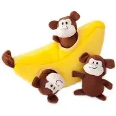 ZippyPaws Zippy Burrow Monkey 'n Banana