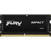 Kingston Technology FURY 16GB 6000MT/s DDR5 CL38 SODIMM Impact XMP, 16 GB, 1 x 16 GB, DDR5, 262-pin SO-DIMM, Schwarz