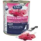 Dr. Clauder's Hirsch mit Kartoffel Nassfutter Hund
