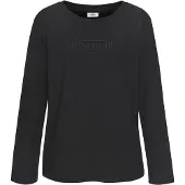 Copenhagen Studios Langarmshirt mit hochwertiger Logostickerei
