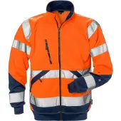 Fristads Warnschutz Sweatjacke Damen 7427 SHV, orange, Grösse L