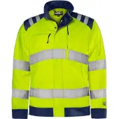 Fristads High Vis Green Jacke Kl. 3 4067 GPLU Grösse 5XL Warnschutz-Gelb/Marine