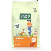 Green Petfood VeggieDog mit roter Linsen vegetarisches Futter mit roter Linsen für adulte Hunde 10 kg