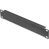 Digitus Blindabdeckung für 254 mm (10") Netzwerkschränke, Blindplatte, Stahl, Schwarz