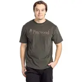 Pinewood Outdoor Life T-shirt d.green (103) L