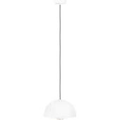 Eglo Hängelampe Gaetano, Pendelleuchte über Esstisch, Esszimmerlampe aus Metall in Weiß, Hängeleuchte mit E27 Fassung, Ø 30 cm