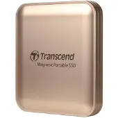 Transcend ESD420, 1 TB, USB Typ-C, 2000 MB/s, 20 Gbit/s, Passwortschutz, Gold