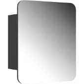 Vicco Badspiegelschrank Zino Anthrazit 60 x 50 cm mit Regalen, Model 56230