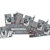 Siemens Installationsklemme 24A 0,25-2,5qmm 3pot 8WH6001-4PF00