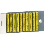 Schneider Electric Kennzeichnungshülse, gelb, Verpackungeinheit: 200 Stck., Zeichen O AR1MB010