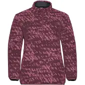 Jack Wolfskin Fleecejacke Big Sky A65449 Dunkelrot Relaxed Fit