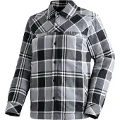 Maier Sports Funktionshemd "Camquadri M" wattiertes Herren Hemd warmes Fleecematerial