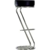Noname Bistrohocker ZETA H830mm chrom/schwarz