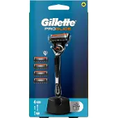 Gillette ProGlide-Rasierer mit Ständer + 4 Ersatzklingen