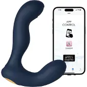 Svakom Iker Neo - Interaktiver Pulsierender Analdildo (Blau)