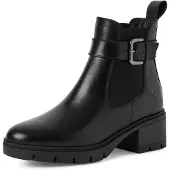 Tamaris Damen Stiefeletten 1-1-25447-25003 Farbe: Schwarz Größe: 36