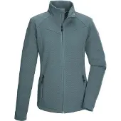 Killtec Strickjacke "KOW 2 WMN FLX JCKT" Damen Powerstretchjacke mit 2-Wege-Stretch und Kinnschutz.