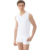 Mey Muskel-Shirt Serie Comfort Cotton Weiss | Größe 7
