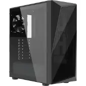 Cooler Master CMP 520L, Midi Tower, PC, Schwarz, ATX, micro ATX, Mini-ITX, Kunststoff, Stahl, Gehärtetes Glas, 16,1 cm