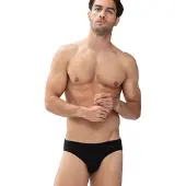 Mey Slip Serie Casual Cotton Schwarz | Größe 4