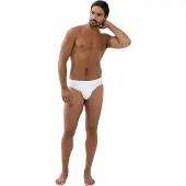 Mey Slip Serie Casual Cotton Weiss | Größe 7