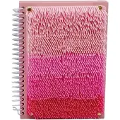 Stnux Rosa Sinnesnotizbuch mit Fransen