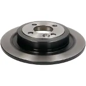 TRW Bremsscheibe DF6523 hinten, voll, 1 Stück