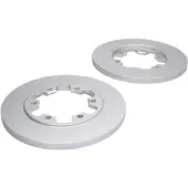 Delphi Bremsscheiben BG4680C hinten, voll, 2 Stück