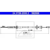 Ate 24.3728-2006.2 Kupplungsseil Seilzug für SUZUKI IGNIS II