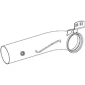 DINEX Abgasrohr 6LG002