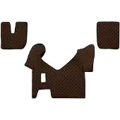 F-Core Fußmatte FL28 BROWN