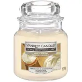 Yankee candle Duftkerze Home Inspiration klein Vanilla Frosting 0,33 kg