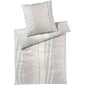 JOOP! Bettwäsche Leo cream 135x200 cm + 80x80 cm