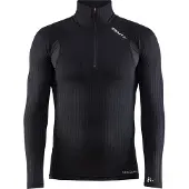 Craft Unterhemd Active Extreme X Zip LS Black Herren-S