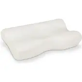 ELONEO 2x Seitenschläferkissen mit Aloe Vera 3D Bezug, Hausstauballergiker geeignet 2 St Set