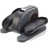 Aktivshop ELONEO Mini-Ellipsentrainer, Bewegungstrainer. Pedaltrainer, Fahrradpedal-Trainingsgerät, Stepper für Bewegung im Büro und Zuhause, übersichtlicher Trainingscomputer mit 3 Automatikprogrammen